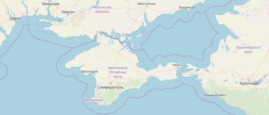 OpenStreetMap вернул статус кво по оккупированному Крыму