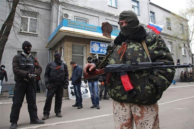 В Славянске задержали пятерых пособников боевиков