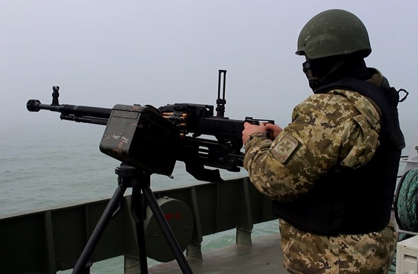 Украинские военные тренировались отражать атаку с моря