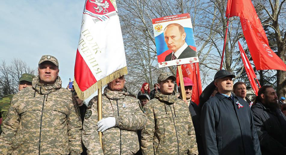 Оккупанты в Крыму отмечают годовщину так называемого «референдума» 2014 года