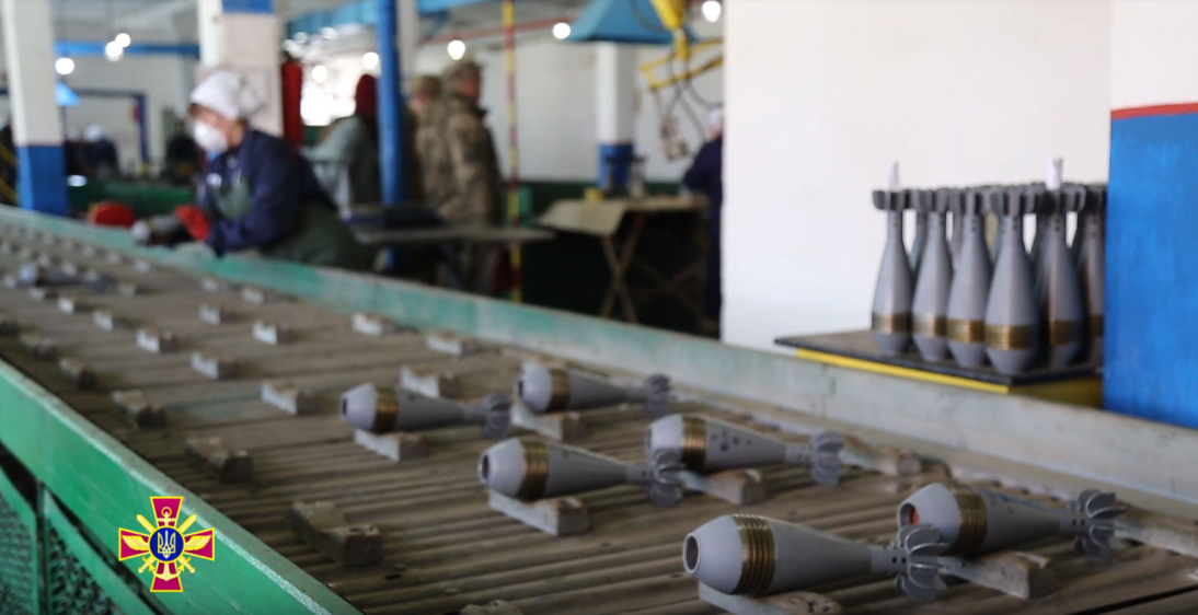 Весь боезапас реактивных снарядов ВС Украины перемещен в защищенные хранилища