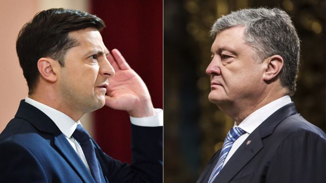 Выборы президента Украины: Зеленский и Порошенко вышли во второй тур