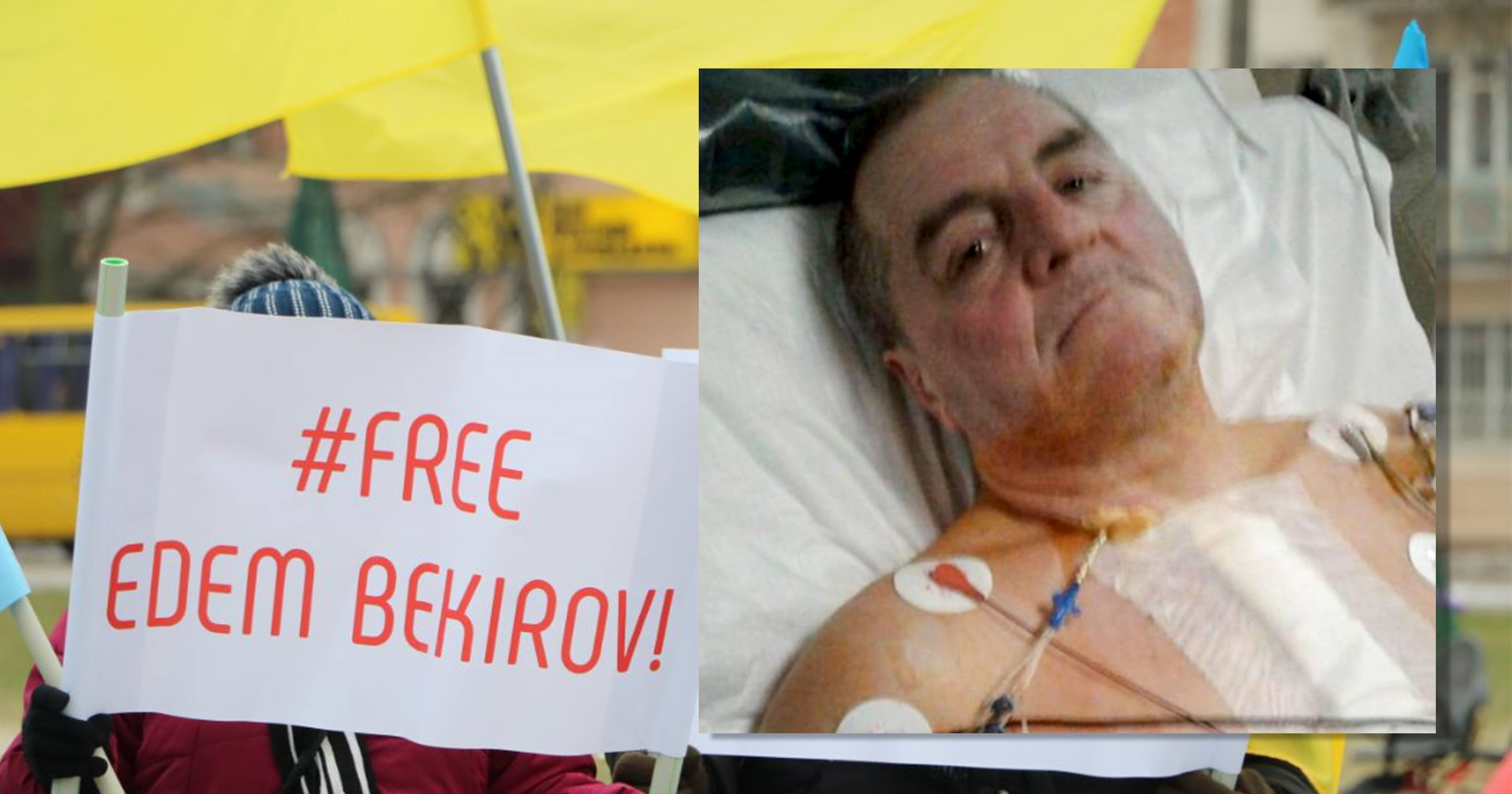 ЕСПЧ обязал РФ немедленно поместить тяжелобольного Бекирова в больницу