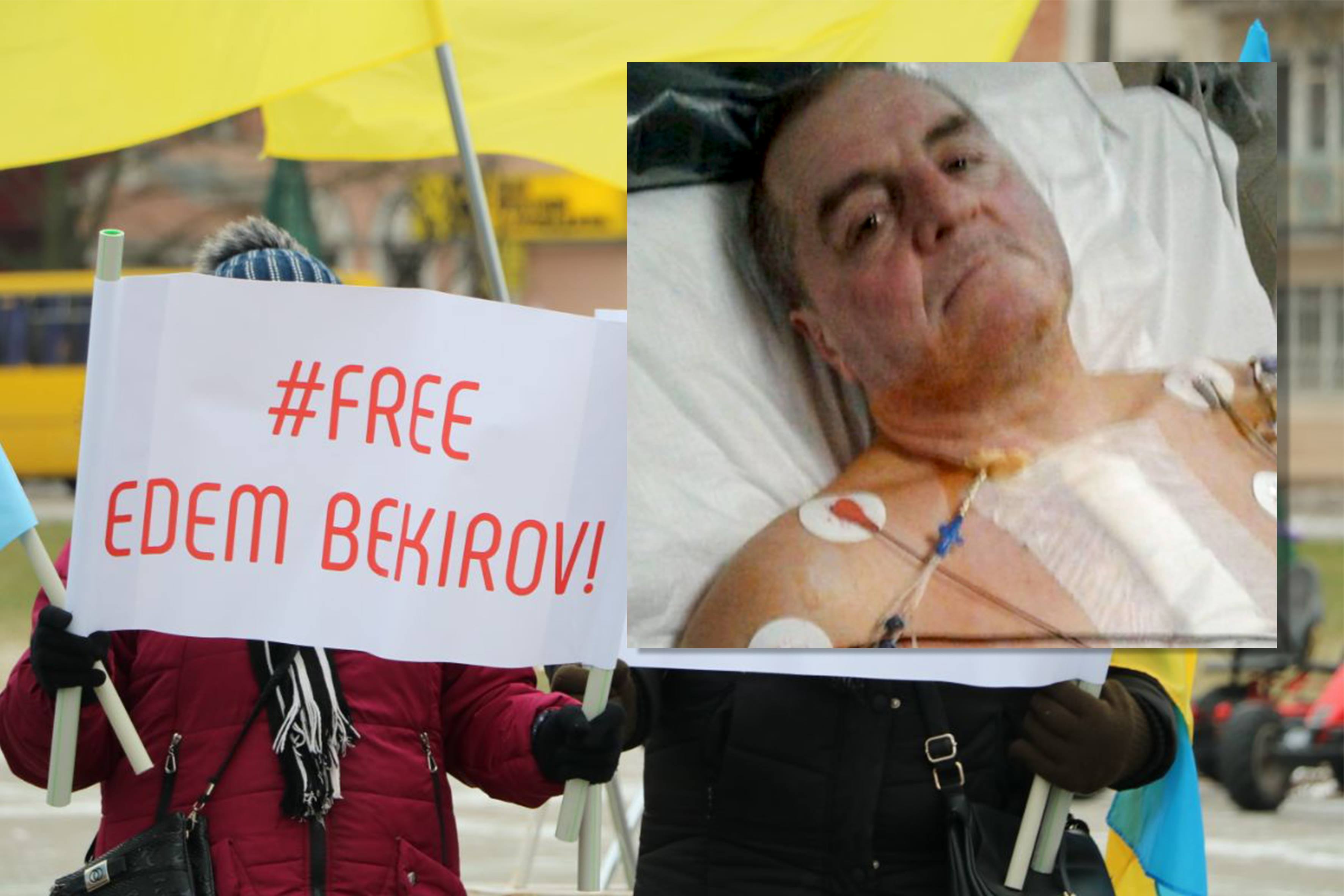 Бекиров не встает из-за защемления нерва в позвоночнике, – адвокат 