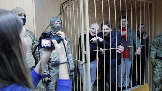США настаивают на освобождении украинских моряков