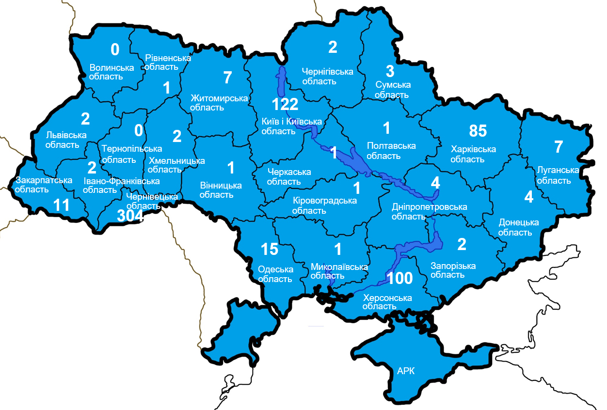 В августе в Украине зафиксировали 700 опасных событий