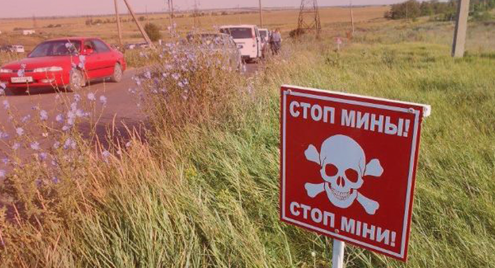 От мин на Донбассе погибли 300 человек и 27 детей