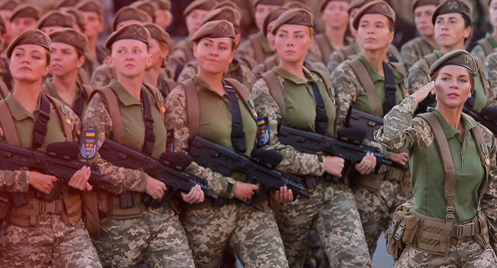 В украинской армии сейчас – 23% женщин