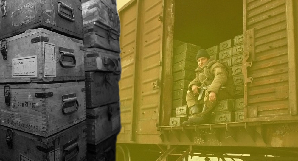 РФ завезла на Донбасс 3 вагона боеприпасов