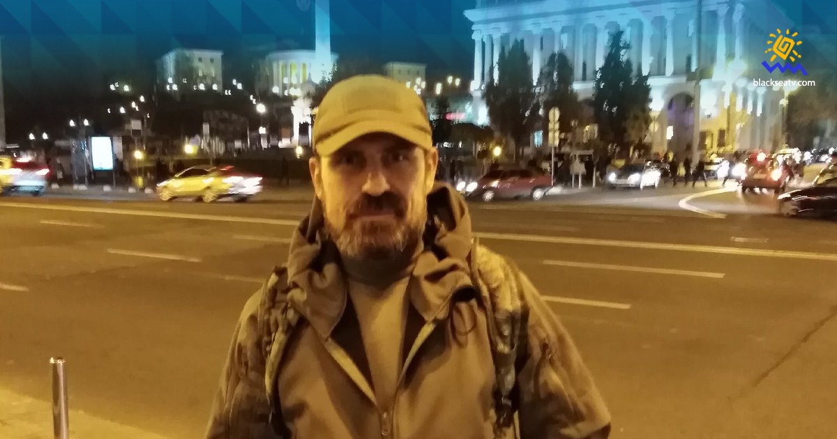 Участник ООС, который совершил самоподжог на Майдане, умер в больнице