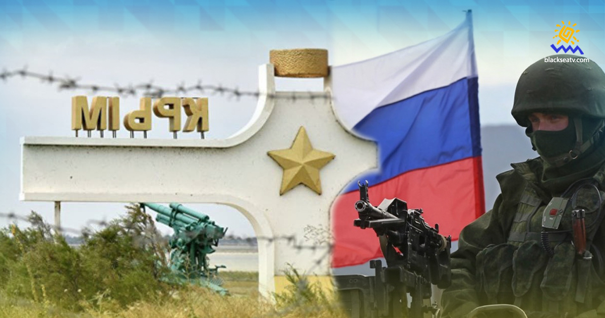 Рашисты продолжают использовать ВОТ Крым как военную базу для наступления и обстрела Украины