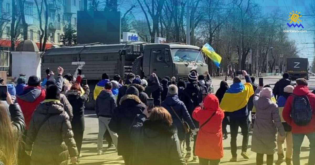 Оккупанты терроризируют Херсонщину из-за мирных протестов: сводка ВСУ
